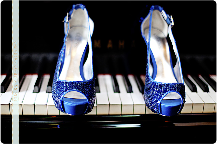 Blue Wedding Shoes